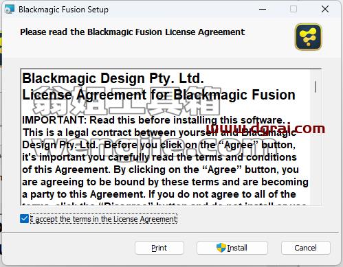 Blackmagic Fusion Studio v18.5特别版下载与安装教程