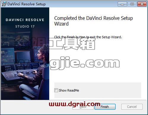 DaVinci Resolve达芬奇 17.4安装教程