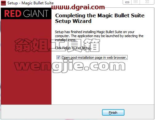 Magic Bullet Suite 13【Red Giant调色套装插件】安装教程