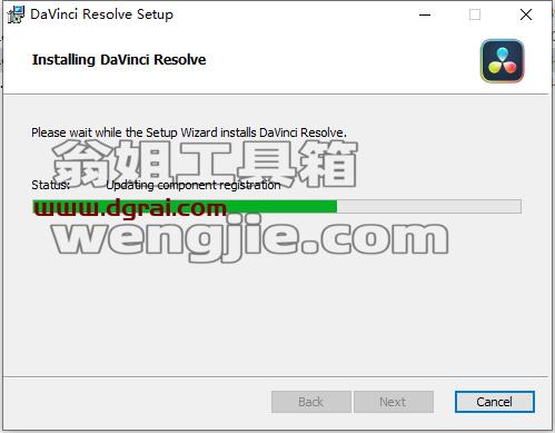 DaVinci Resolve v18.5.1达芬奇调色中文学习版安装图文教程、学习注册方法