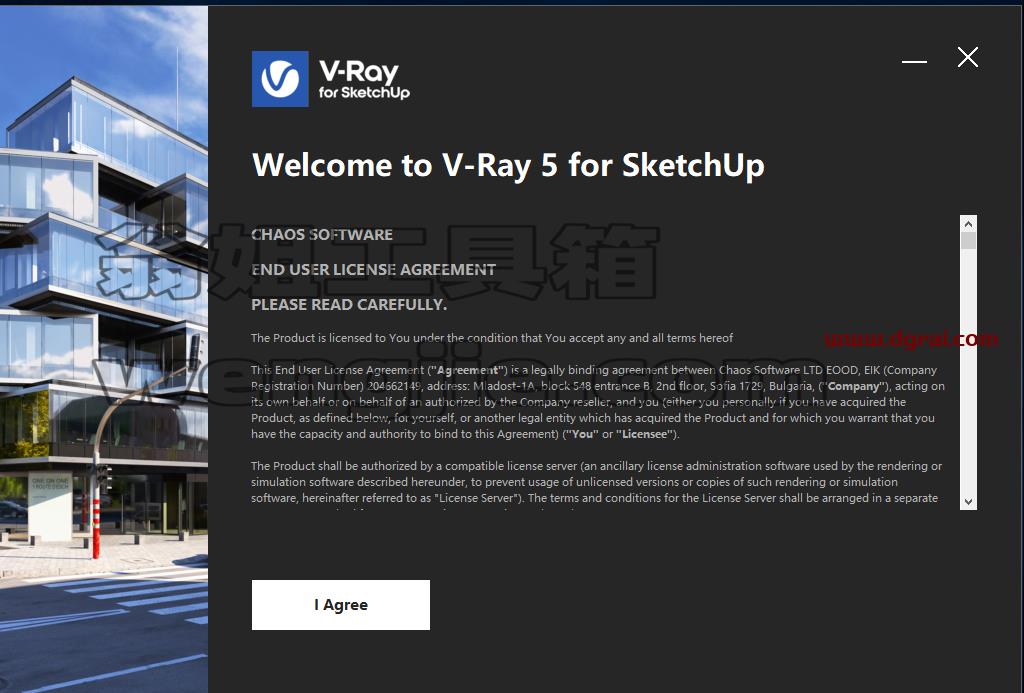 vray5.2 for sketchup【草图大师2017/2018/2019/2020/2021/2022渲染器】中文版安装教程