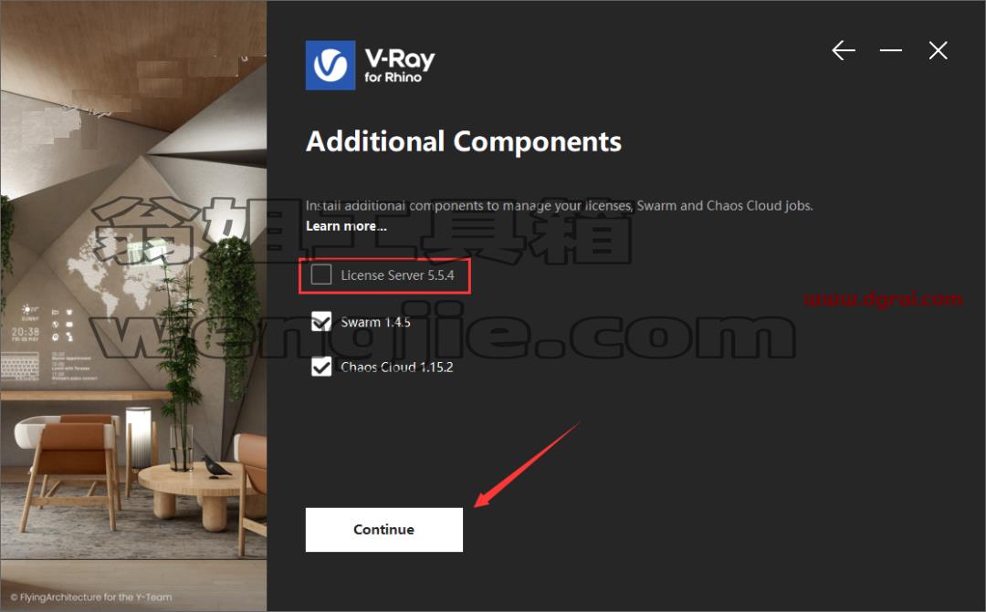 vray5.2 for rhino渲染器【rhino6-8】中文版安装教程