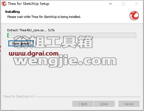 Thea For SketchUp安装教程步骤