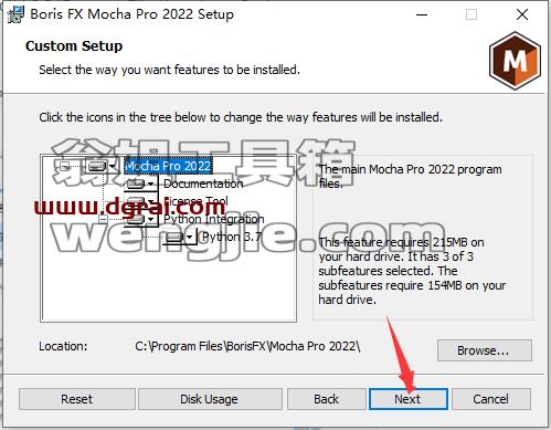Mocha Pro 2022 安装教程【Mocha2022】英文版下载