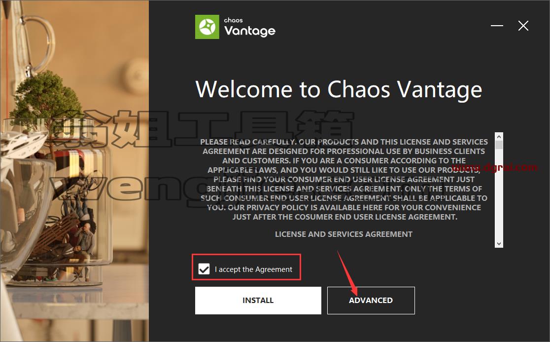Chaos Vantage 1.8.5实时光线追踪预览软件【附安装教程】英文版下载