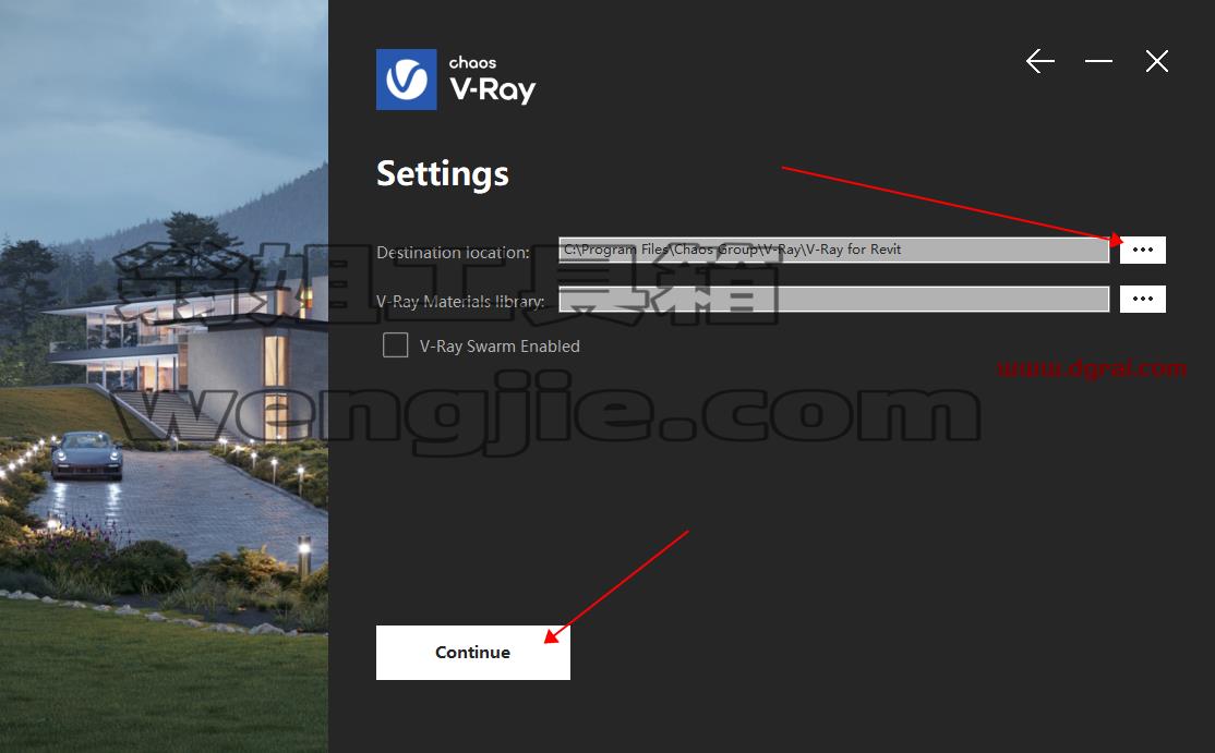 VRay v5.20.23 for revit2018-2023安装教程
