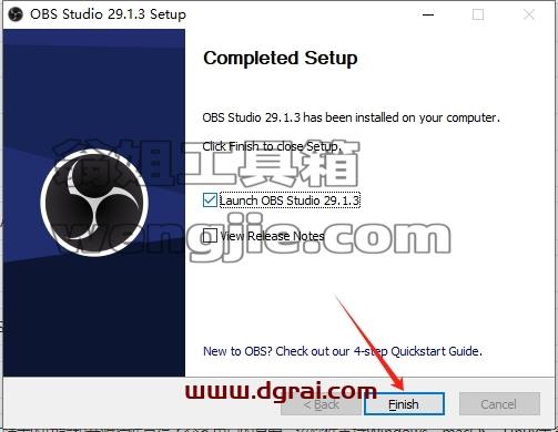 OBS Studio安装教程步骤