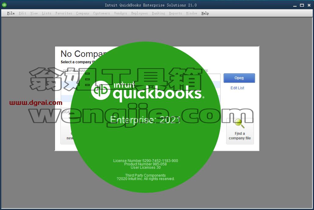 QuickBooks 2021v21.0R4【财务管理软件】安装教程