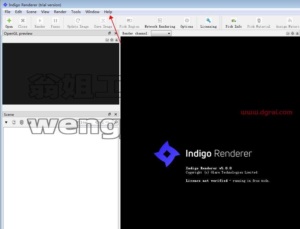 Indigo Renderer v5.0.0 for C4D/Blender/3DS Max/SketchUp 【真实光线跟踪物理渲染器】安装教程