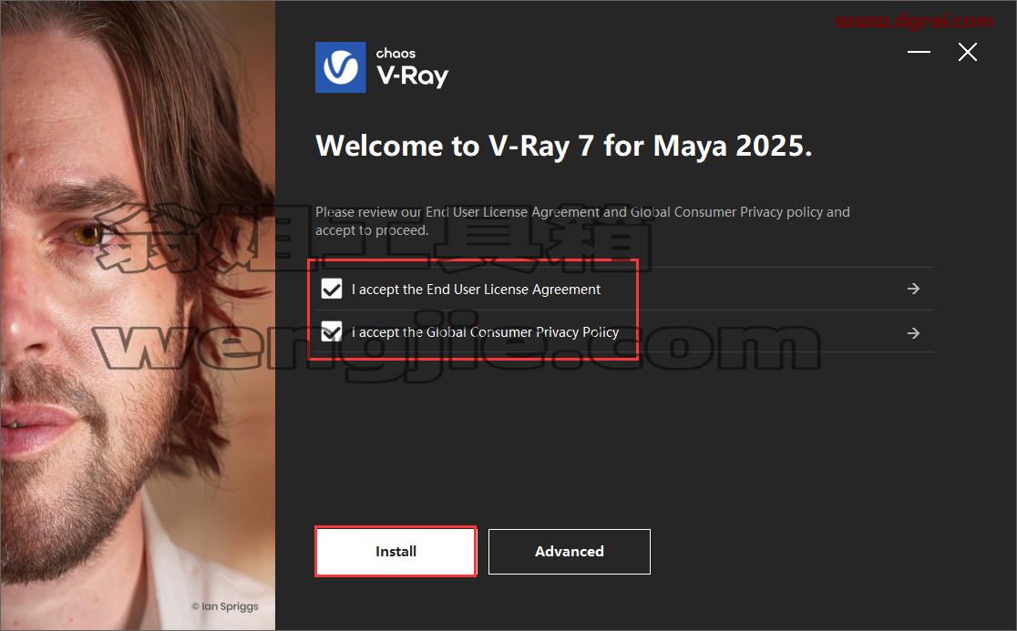 VRay for Maya安装教程步骤