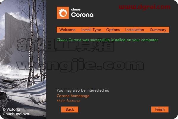 【C4D CR9.1渲染器】C4D实时交互渲染器 Corona Renderer 9 Hotfix 1 for Cinema 4D R17-2023 安装教程