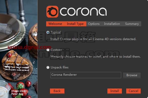 Corona Renderer 4.3【CR渲染器4.3】 for Cinema 4D R14 – R21安装教程