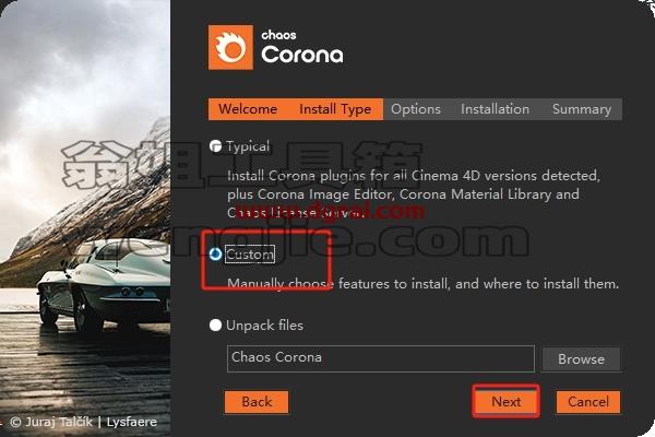 Corona for C4D安装教程步骤