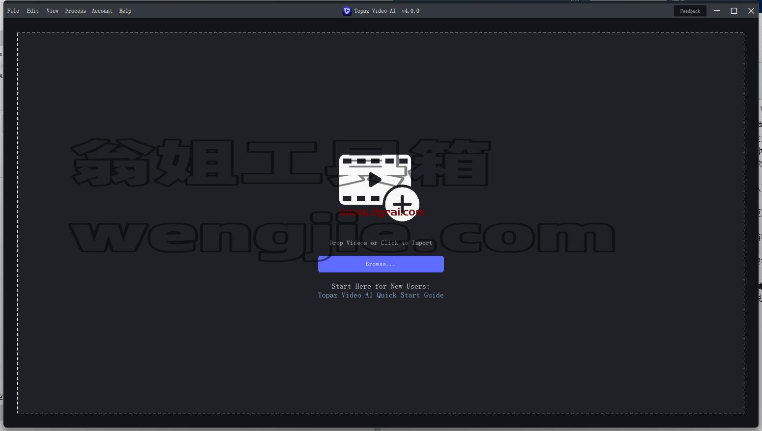 Topaz Video AI v4.0.0 英文绿色便携版 (去升级版)(视频修复软件)