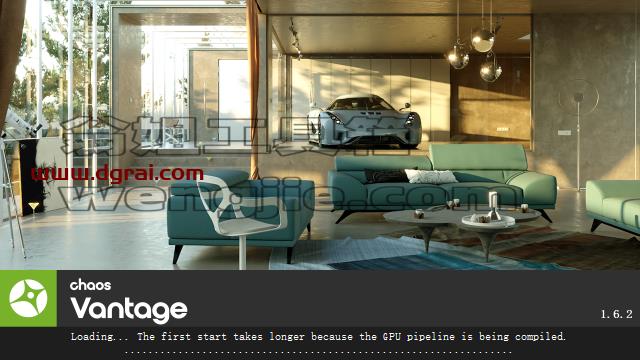 Chaos Vantage v1.6.2【实时光线追踪渲染器】安装教程
