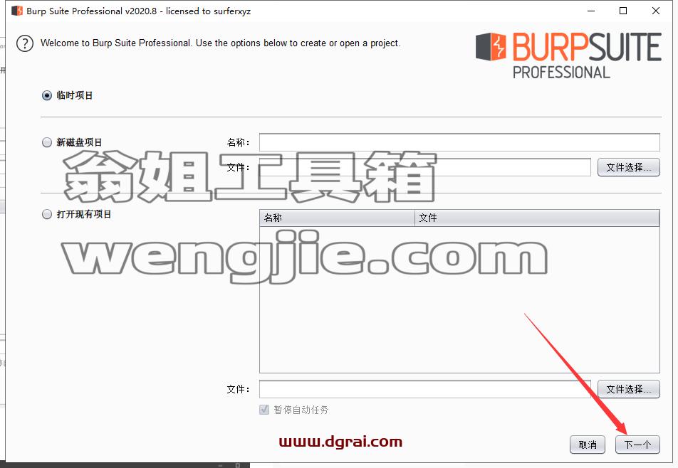 Burp Suite2020【BP2020网络安全测试软件】学习版下载与安装教程