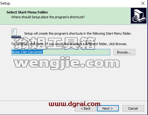 CAD格式版本转换器Acme CAD Converter2020中文版(高版本转低版本)安装教程