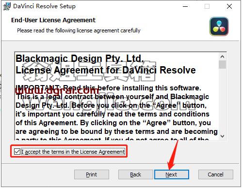 DaVinci Resolve达芬奇 18.1.2安装教程