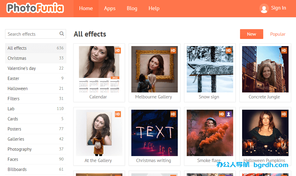 PhotoFunia插图 PhotoFunia