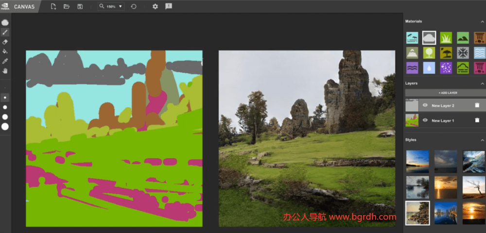 NVIDIA Canvas