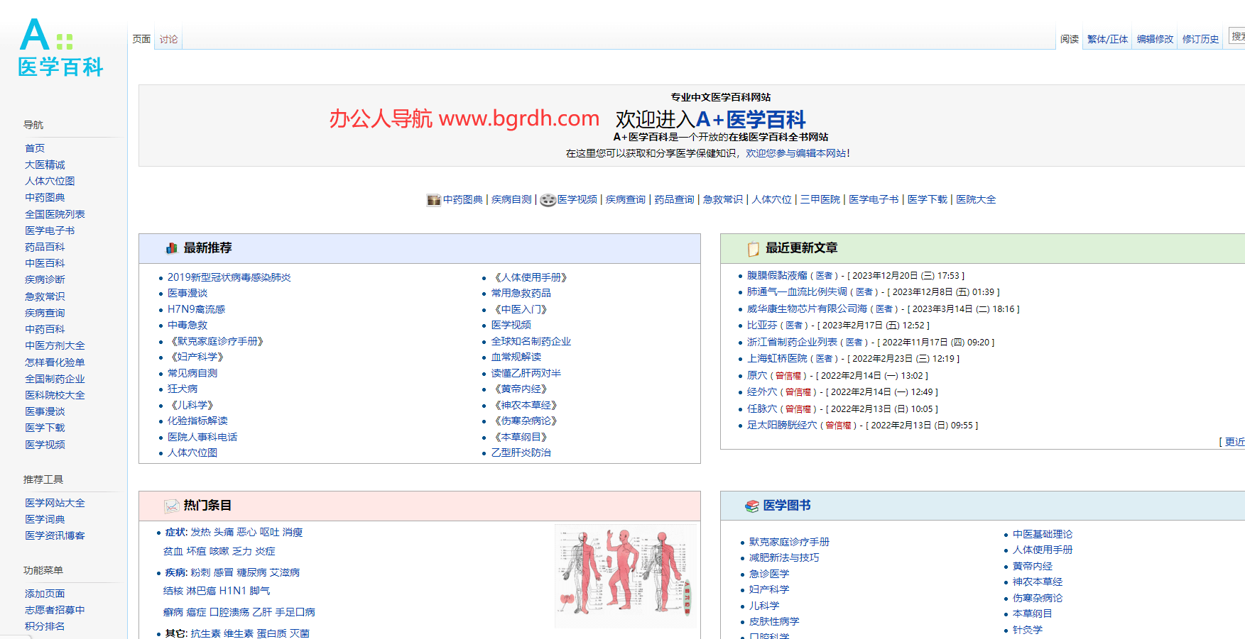 A+医学百科插图 A+医学百科