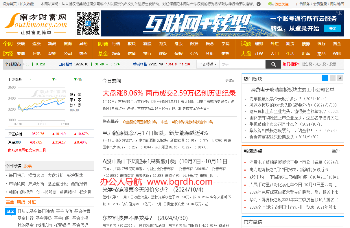 南方财富网