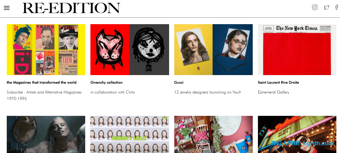 Re-Edition Magazine