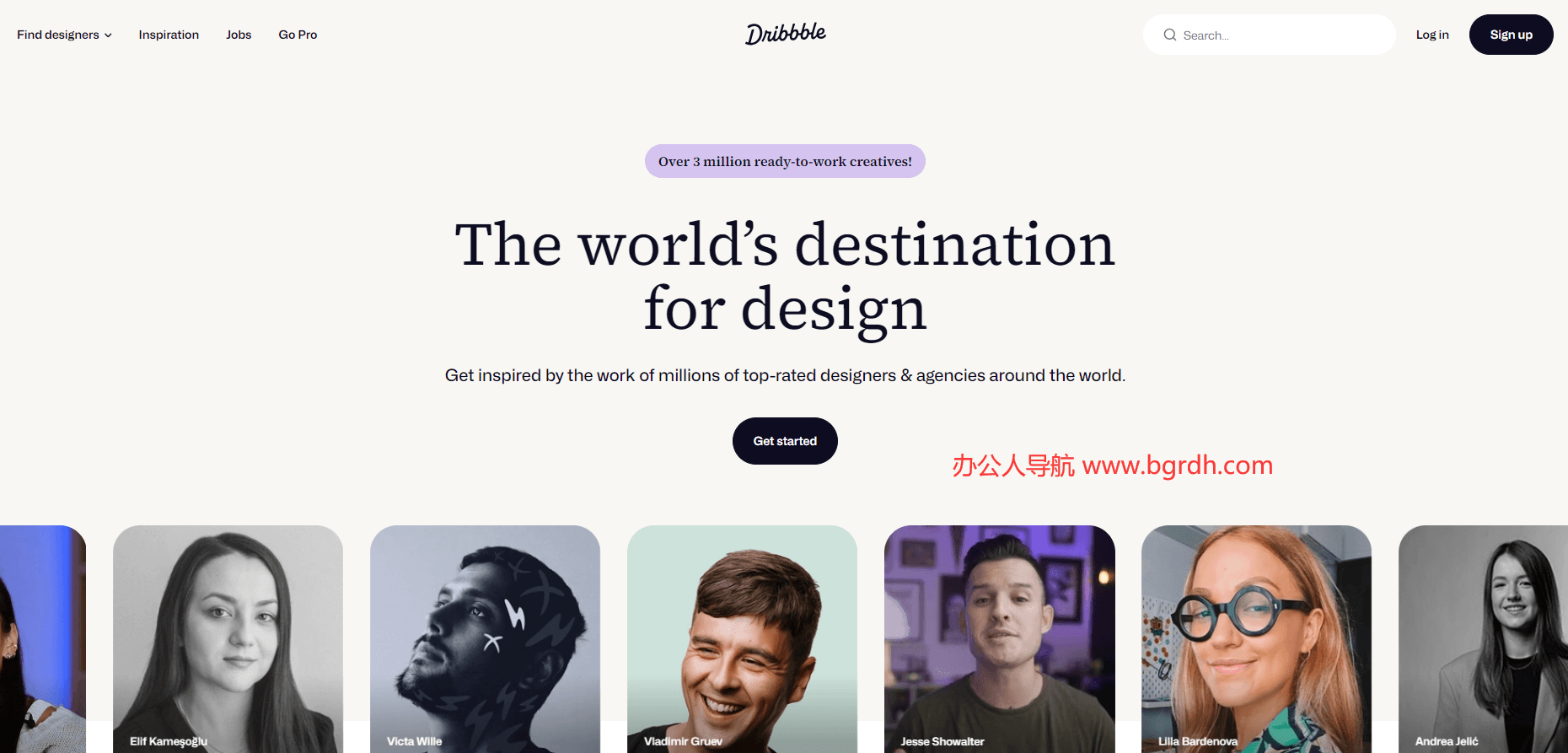 Dribbble插图 Dribbble