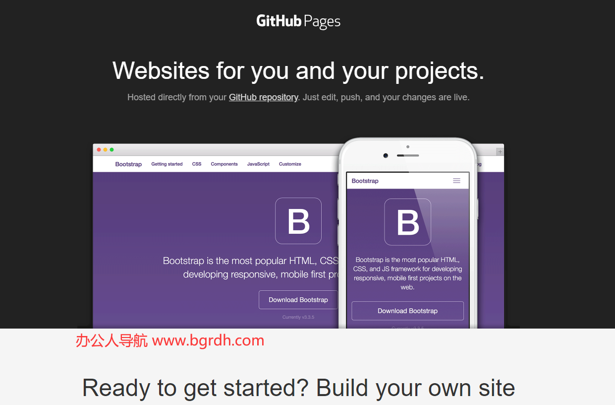 GitHub Pages插图 GitHub Pages