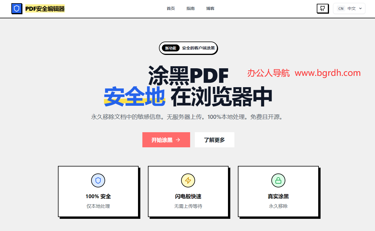 PDF安全编辑器插图 PDF安全编辑器