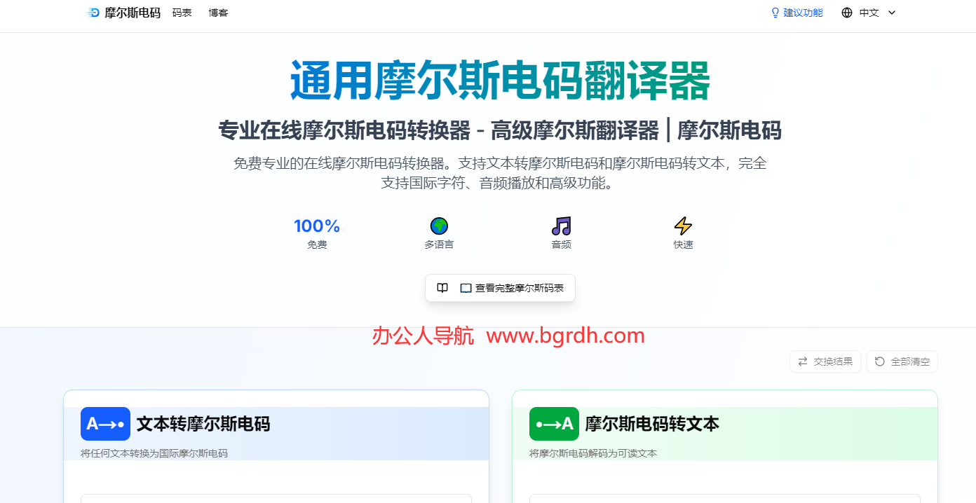 摩尔斯电码