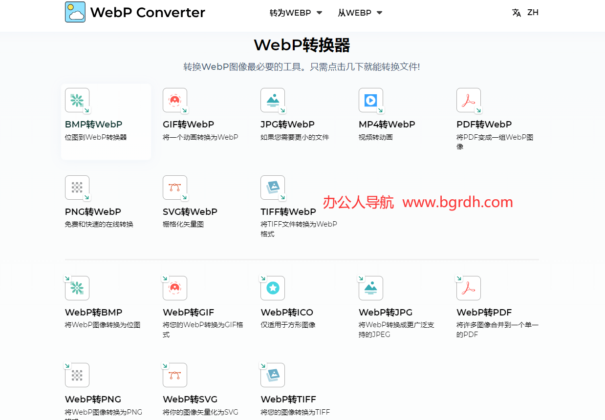 WebP转换器插图1 WebP转换器
