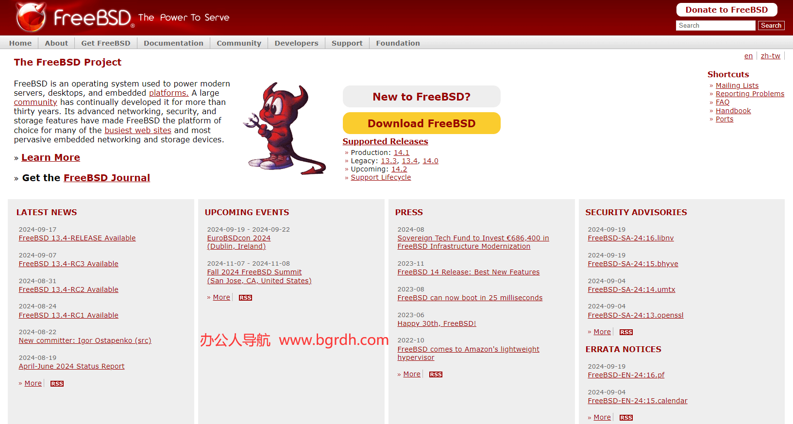 FreeBSD插图 FreeBSD