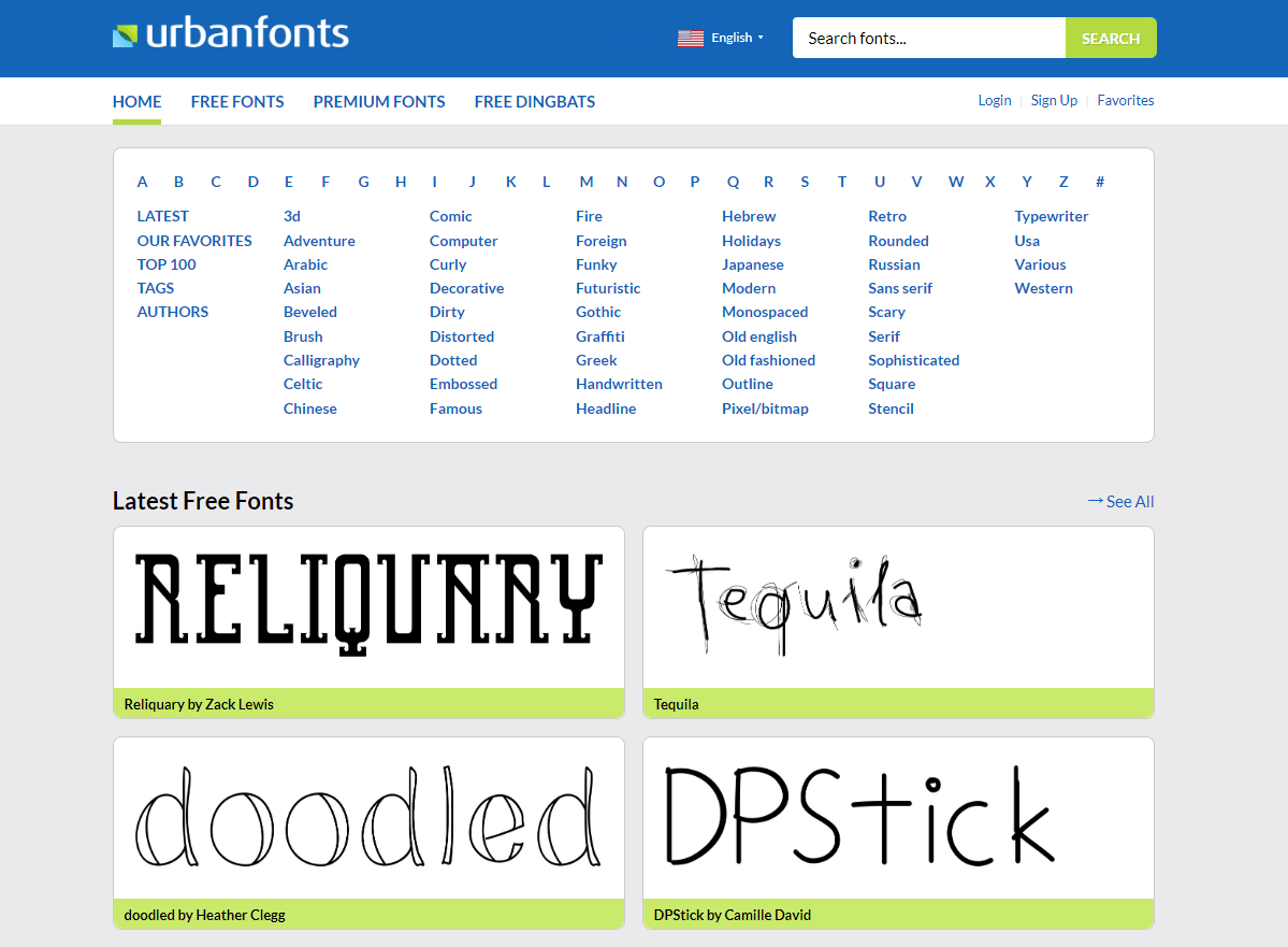 urbanfonts插图 urbanfonts