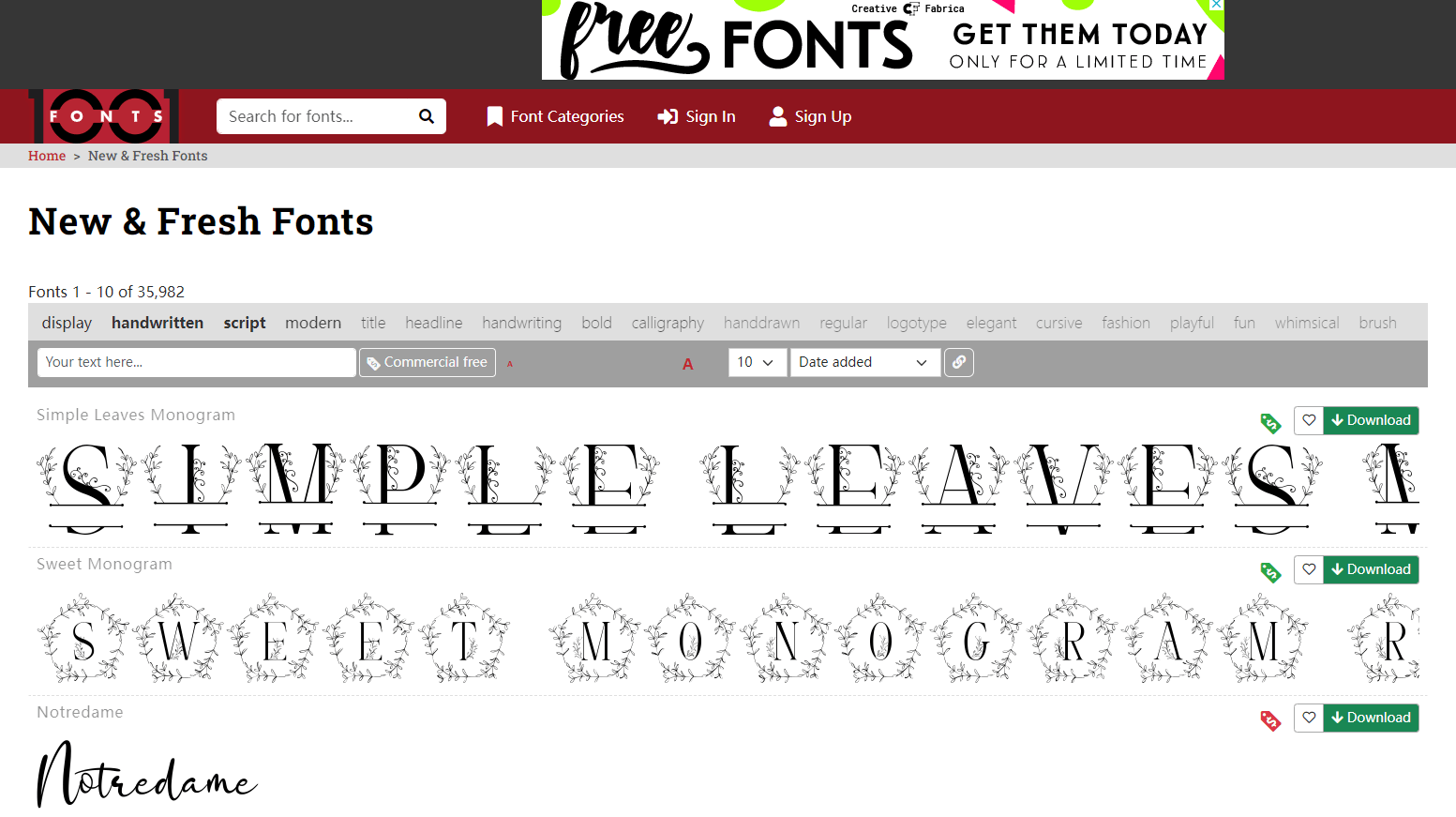 1001fonts
