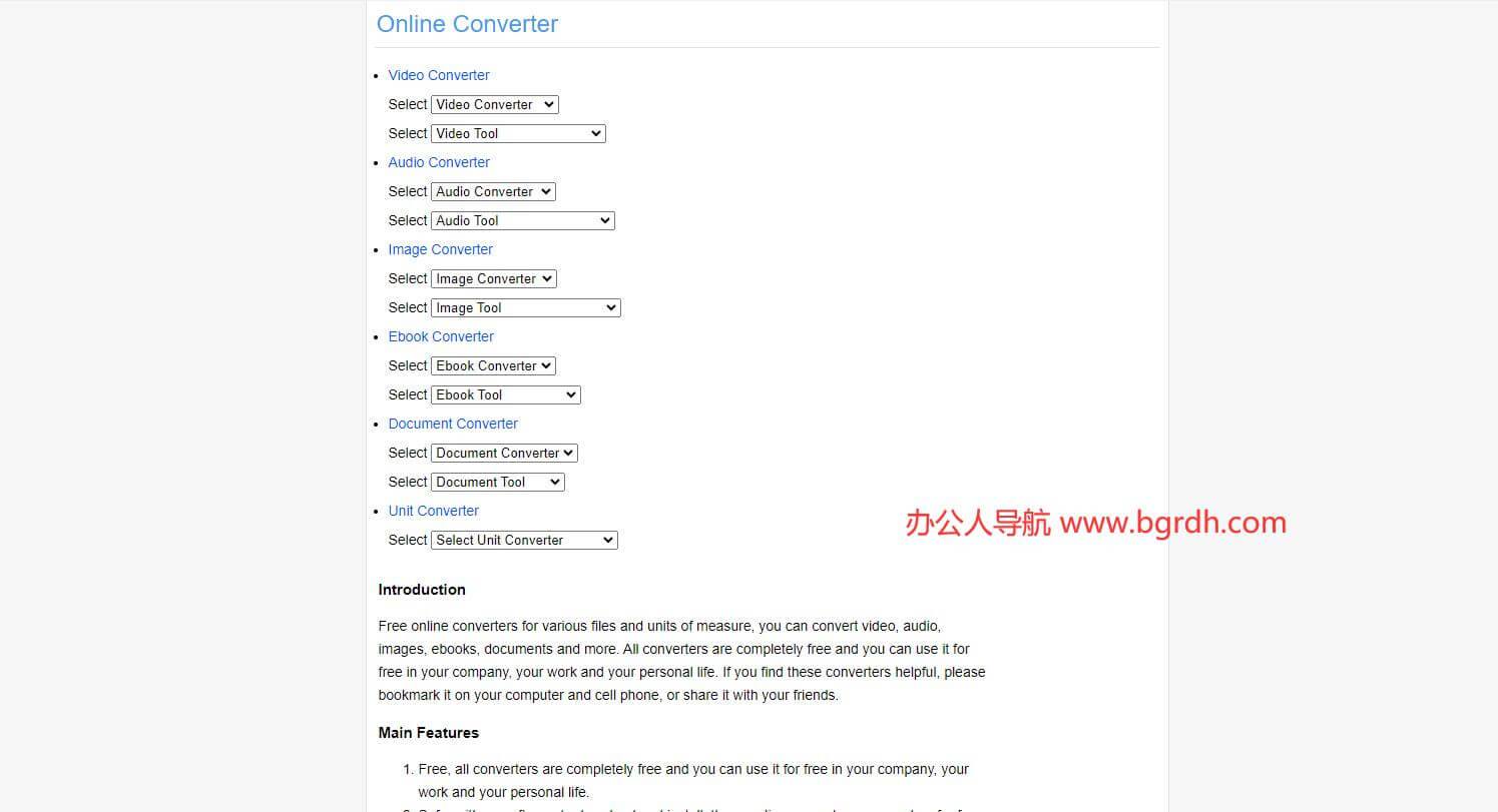 Online Converter插图 Online Converter