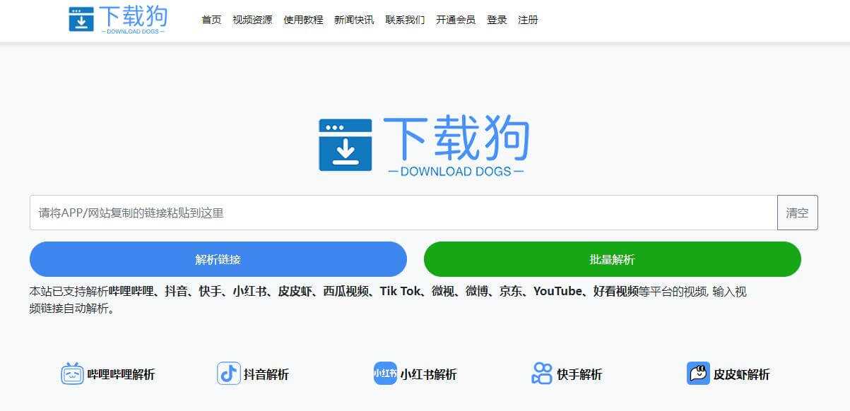 下载狗解析工具插图 下载狗解析工具