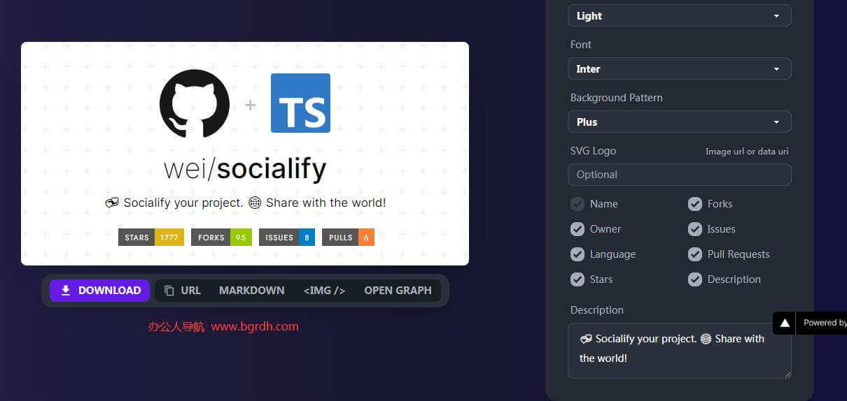 Socialify插图1 Socialify