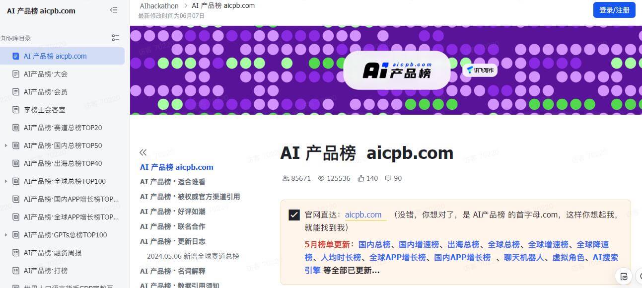 AI 产品榜插图 AI 产品榜