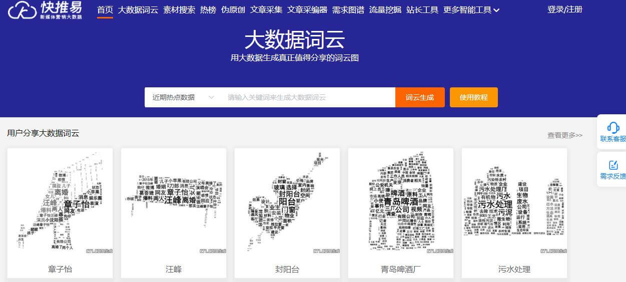快推易词云插图 快推易词云