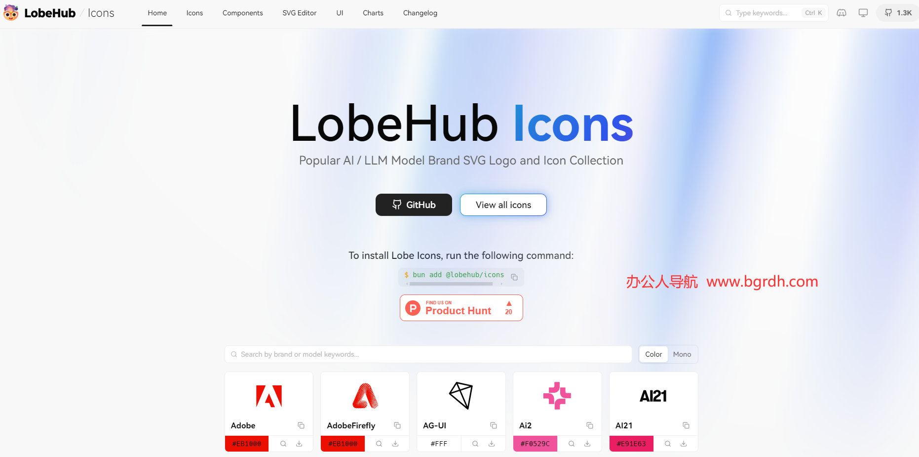 LobeHub Icons插图 LobeHub Icons
