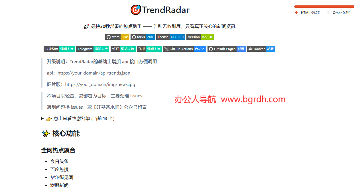 TrendRadar插图 TrendRadar