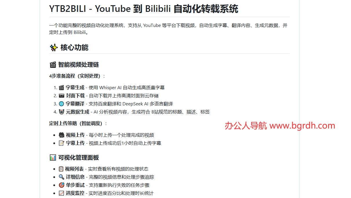 ytb2bili插图 ytb2bili