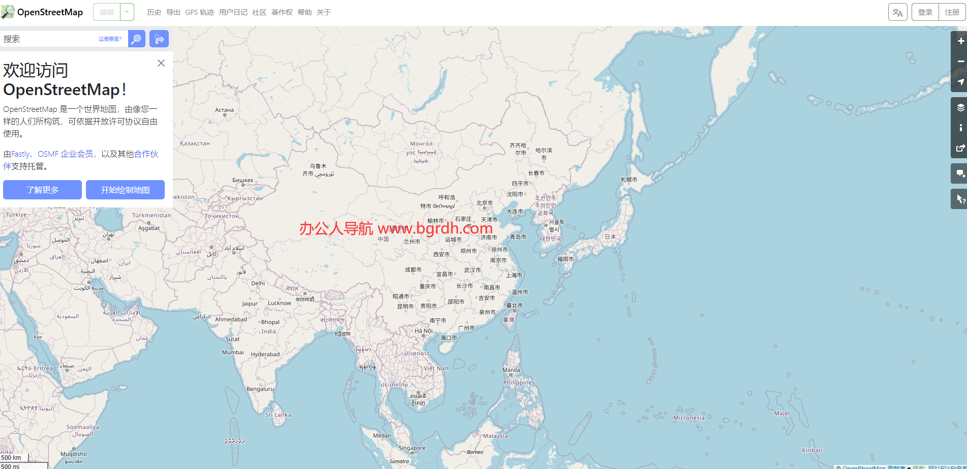 OpenStreetMap插图 OpenStreetMap