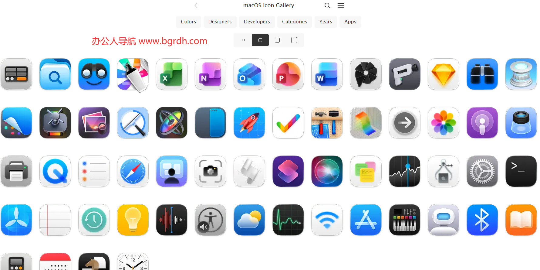 macOS Icon Gallery插图 macOS Icon Gallery