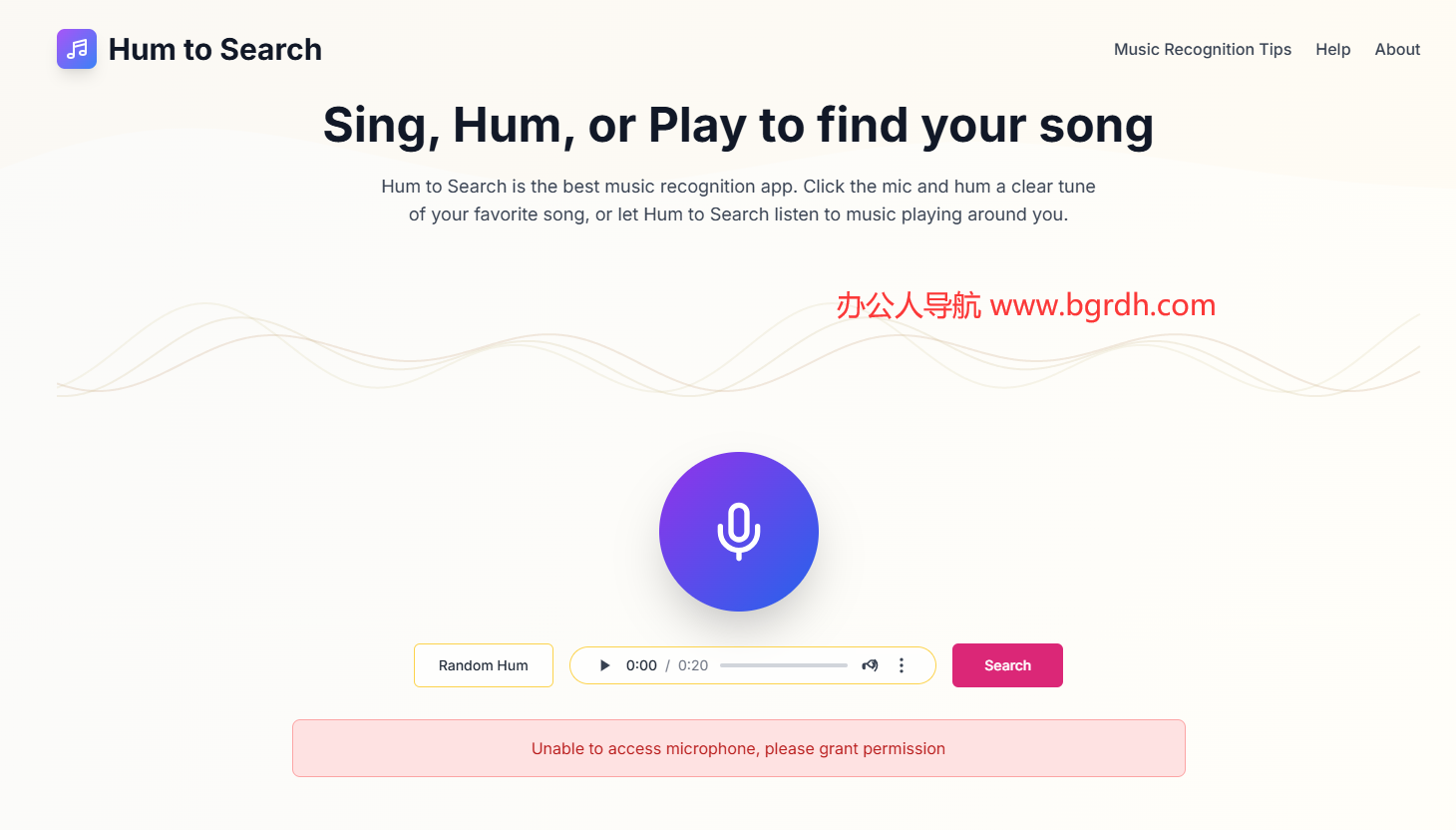 Hum to Search