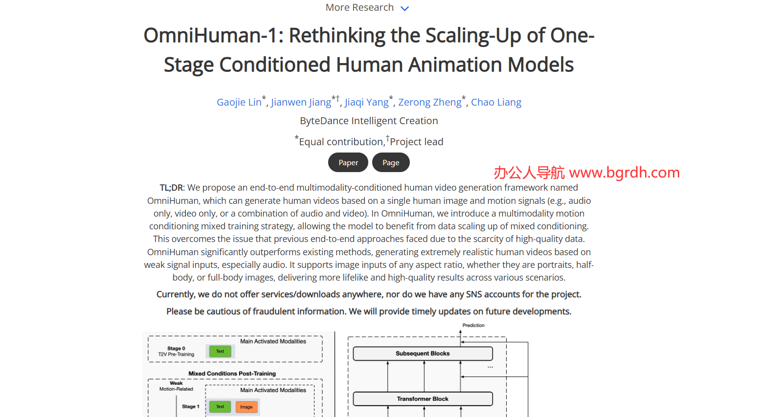 OmniHuman插图 OmniHuman