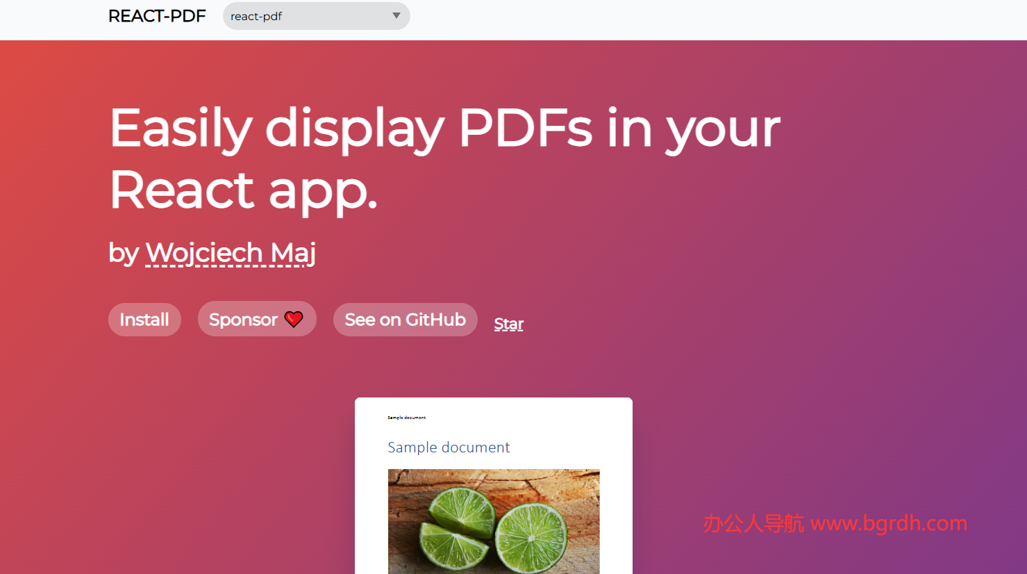 react-pdf插图 react-pdf