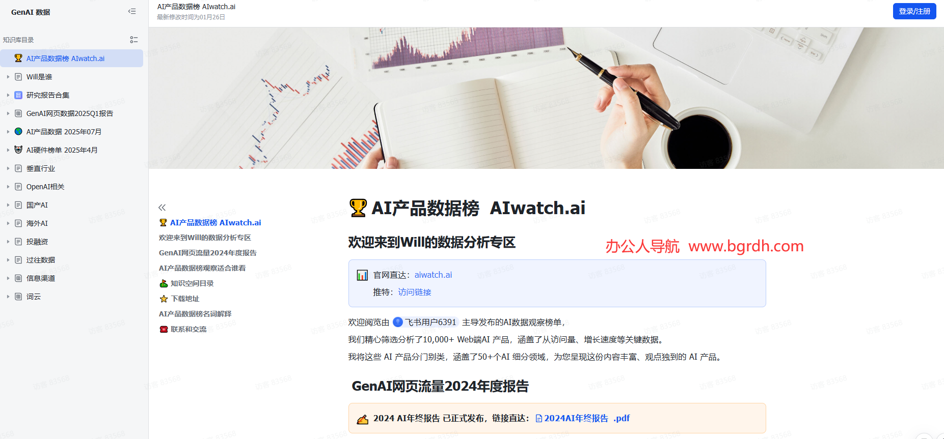 AI产品数据榜插图 AI产品数据榜