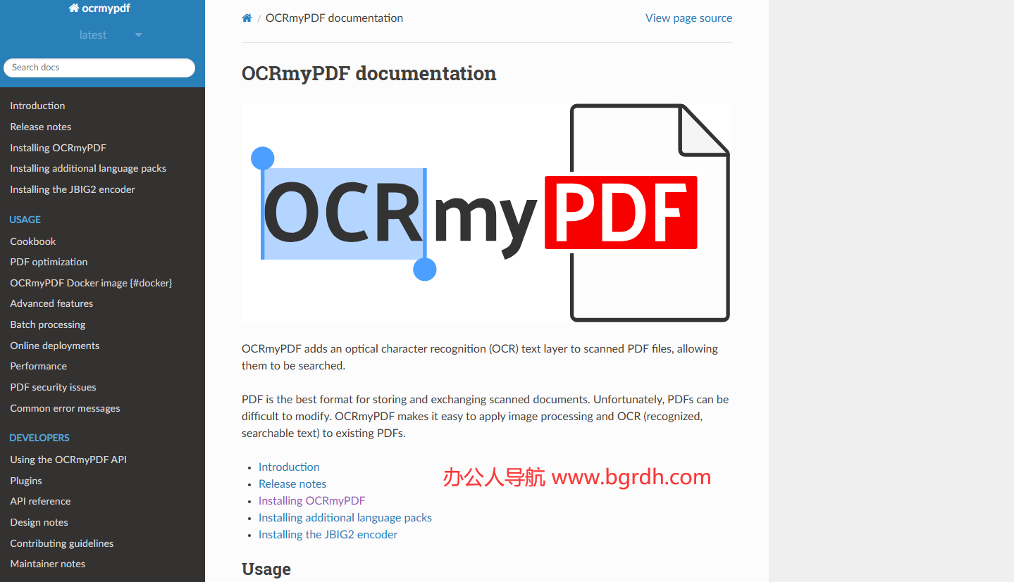 OCRmyPDF插图 OCRmyPDF